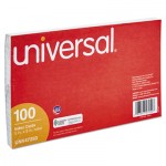 UNV47250 Ruled Index Cards, 5 x 8, White, 100/Pack UNV47250