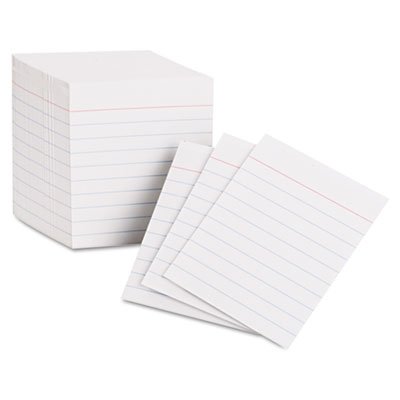 ESS-10009 Ruled Mini Index Cards, 3 x 2 1/2, White, 200/Pack PFX10009