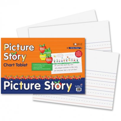 Ruled Picture Story Chart Tablet MMK07426