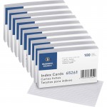 Business Source Ruled White Index Cards 65261BX