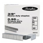 Swingline S7035318E S.F. 13 Heavy-Duty 3/8" Leg Staples, 60-Sheet Capacity, 1000/Box SWI35318