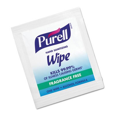 9022-10 Sanitizing Hand Wipes, 5 x 7, 100/Box GOJ902210BX