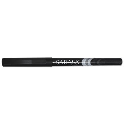 Sarasa Porous Pen, 0.8 mm, Fine, Black, Dozen ZEB66110