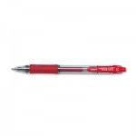 Zebra Sarasa Retractable Gel Pen, Red Ink, Bold, Dozen ZEB46630