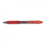 Zebra Sarasa Retractable Gel Pen, Red Ink, Medium, Dozen ZEB46830