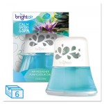 BRIGHT ir BRI 900115 Scented Oil Air Freshener, Calm Waters and Spa, Blue, 2.5 oz, 6/Carton BRI900115CT