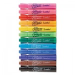 Mr. Sketch Scented Watercolor Marker, Broad Chisel Tip, Assorted Colors, 192/Set SAN1905311