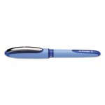 Schneider One Hybrid Roller Ball Stick Pen, .3mm, Blue STW183403