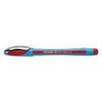 Stride Schneider Slider Memo XB Ballpoint Stick Pen, 1.4mm, Red, 10/Box STW150202