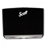 Scott Scottfold Folded Towel Dispenser, 10.75 x 4.75 x 9, Black KCC09215