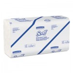Scott SCOTTFOLD Paper Towels, 9 2/5 x 12 2/5, White, 175 Towels/Pack, 25 Packs/Carton KCC01980