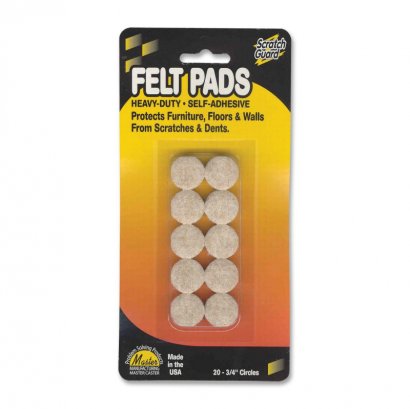 Scratch Guard Heavy Duty Felt Pads 88493