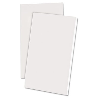 Ampad Scratch Pad Notebook, Unruled, 3 x 5, White, 100 Sheets, Dozen TOP21730