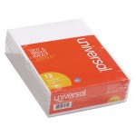 UNV35614 Scratch Pads, Unruled, 4 x 6, White, 100-Sheet Pads, 12 pack UNV35614