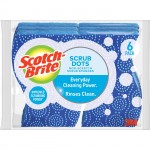 Scotch-Brite Scrub Dots Non-Scratch Sponge 203064CT