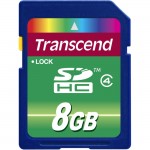 Transcend SDHC Class 4 (Standard) TS8GSDHC4