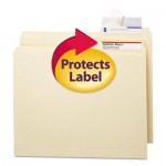 Smead Seal & View File Folder Label Protector, Clear Laminate, 3-1/2x1-11/16, 100/Pack SMD67600