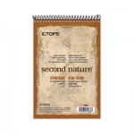 TOPS Second Nature Spiral Reporter/Steno Book, Gregg, 6 x 9, White, 80 Sheets TOP74688