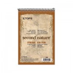 TOPS Second Nature Spiral Reporter/Steno Book, Gregg, 6 x 9, White, 70 Sheets TOP74690