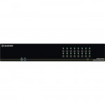 Black Box Secure NIAP 3.0 KVM Switch - Single-Head, DVI-I, PS/2, CAC, 16-Port SS16P-SH-DVI