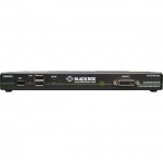 Black Box Secure NIAP 3.0 Single-Head DVI-I USB KVM Defender with CAC SI1P-SH-DVI-UCAC