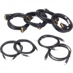 Black Box Secure Secure KVM Dual-Head DVI-I Cable Kit - 10-ft SKVMCBL-DHDVI-10