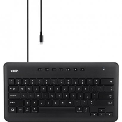 Belkin Secure Wired Keyboard for iPad with Lightning Connector B2B124