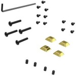 Peerless-Av Security Kit for PTM200 and PTM400 series Fasteners for bolting to desktop surfa ACC954