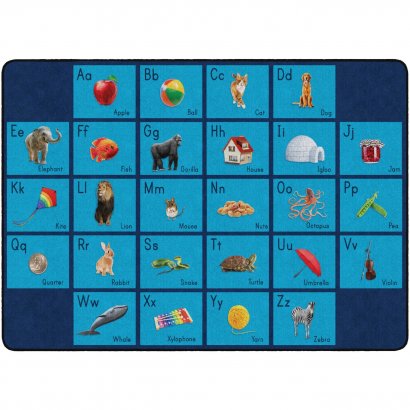 Flagship Carpets See My Alphabet Classroom Rug FA101832FS