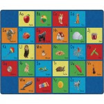 Flagship Carpets See My Alphabet Classroom Rug FA101958FS