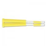 Champion Sports Segmented Plastic Jump Rope, 8ft, Yellow/White CSIPR8