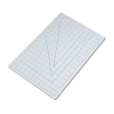 X-Acto Self-Healing Cutting Mat, Nonslip Bottom, 1" Grid, 12 x 18, Gray EPIX7761