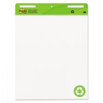 Post-It Easel Pads Self-Stick Easel Pads, 25 x 30, White, Recycled, 2 30-Sheet Pads/Carton MMM559RP