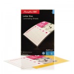 Swingline Gbc SelfSeal Single-Sided Letter-Size Laminating Sheets, 3mil, 9 x 12, 10/Pack SWI3747308