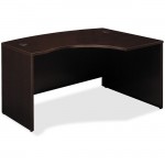 Bush Business Furniture Series C 60W x 43D RH L-Bow Desk Shell in Mocha Cherry WC12922