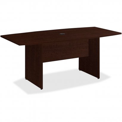 Bush Business Furniture Series C 72L x 36W Boat Top Conference Table in Mocha 99TB7236MR