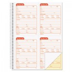 Tops Service Call Book, 4 x 5 1/2, Two-Part Carbonless, 200 Sets/Book TOP4100