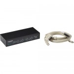 Black Box ServSwitch DT DVI 4-Port with Emulated USB Keyboard/Mouse Kit KV9614A-K