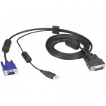 Black Box ServSwitch Secure KVM Switch Cable, VGA and USB to HD26 EHNSECURE2-0006