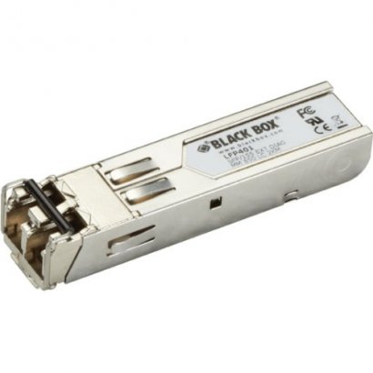 Black Box SFP, 155-Mbps Fiber with Extended Diagnostics, 850-nm Multimode, LC, 2 km LFP401