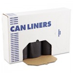 BWK 517 SH-Grade Can Liners, 40 x 46, 40-45gal, 1.2mil, Black, 10 Bags/Roll, 10 Rolls/CT