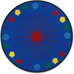 Shapes Galore Round Rug FE11785A