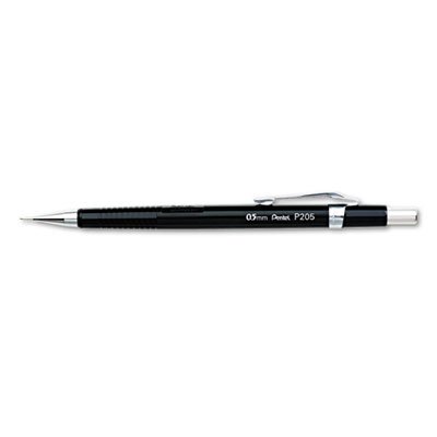 Pentel Sharp Mechanical Drafting Pencil, 0.5 mm, Black Barrel PENP205A