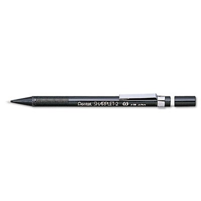 Pentel Sharplet-2 Mechanical Pencil, 0.5 mm, Black Barrel PENA125A