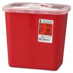 Covidien Sharps 2 Gallon Container With Rotor Lid SRRO100970