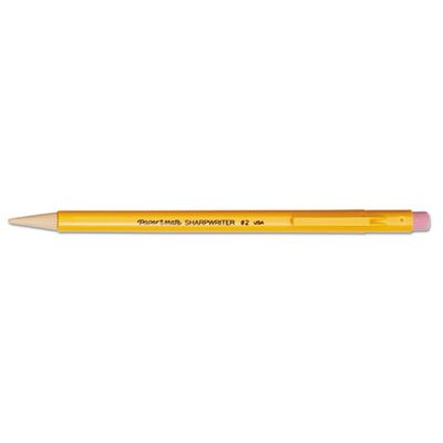 Paper Mate Sharpwriter Mechanical Pencil, HB, .7 mm, Yellow Barrel, 12 Per Pack PAP3030131