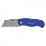 Great Neck Sheffield Folding Lockback Knife, 1 Utility Blade, Blue GNS12113