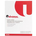 UNV90108 Shipping Labels for Copiers, 8-1/2 x 11, Bright White, 100/Box UNV90108