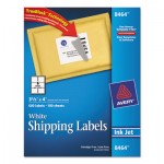 Avery Shipping Labels w/Ultrahold Ad & TrueBlock, Inkjet, 3 1/3 x 4, White, 600/Box AVE8464