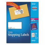 Avery Shipping Labels with TrueBlock Technology, 2 x 4, White, 100/Pack AVE18163
